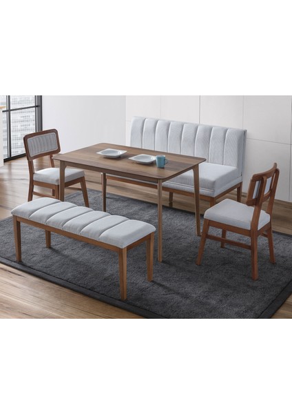 Ayışığı Mutfak Benchli Masa Takımı