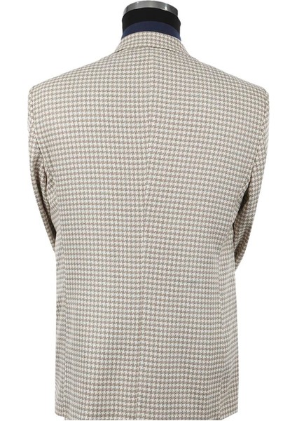 Bej Slim Fit Sivri Yaka Erkek Ceket modelleri