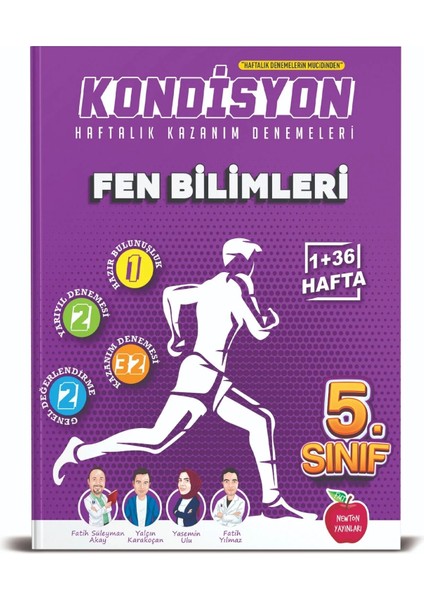 5. Sınıf Kondisyon Fen Bilimleri Denemeleri 37 Hafta