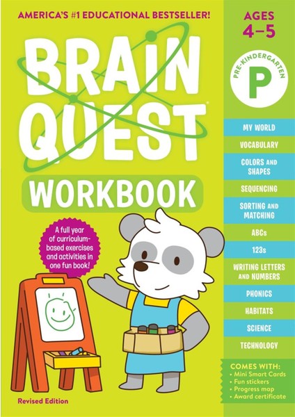 Brain Quest Wb Rev Pre-K Ages 4-5
