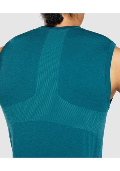 Men's Regulate Training Tank Tops Turquoise | UBGRV-7429