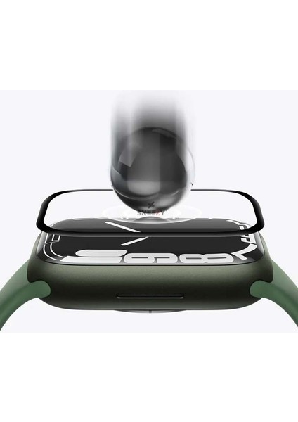 Apple Watch Seri 1 2 3 Se 42MM Uyumlu Polymer Nano 0.5 mm Watch Ekran Koruyucu