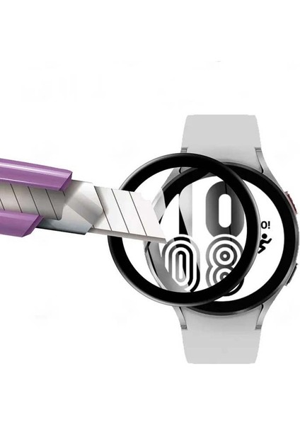 Samsung Galaxy Watch 5 40MM Uyumlu Polymer Nano 0.5 mm Watch Ekran Koruyucu fırsatları
