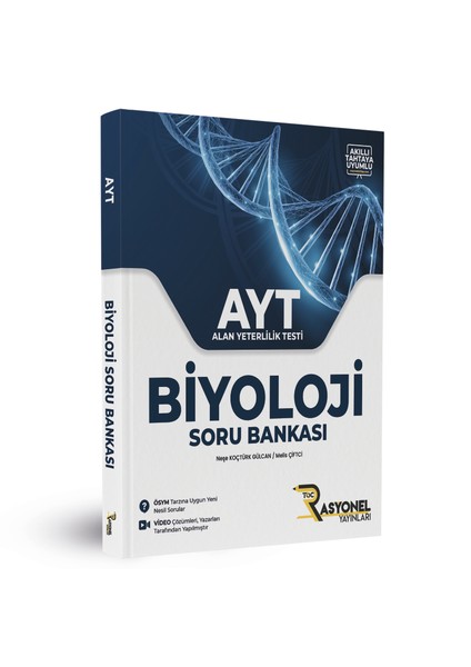 2024 AYT Biyoloji Soru Bankası ve AYT Biyoloji 30'lu Deneme Seti 2 Kitap