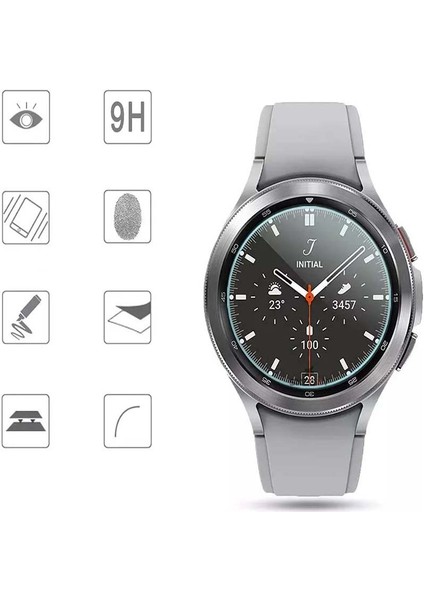 Samsung Galaxy Watch 4 Classic 42MM Uyumlu Polymer Nano 0.5 mm Watch Ekran Koruyucu fırsatları