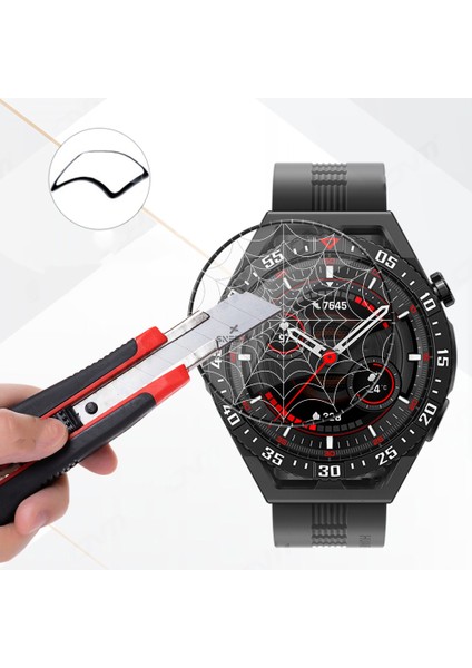 Huawei Watch Gt3 Se Uyumlu Polymer Nano 0.5 mm Watch Ekran Koruyucu modelleri