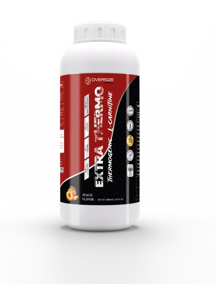 Extra Thermo Thermogenic L-Carnitine Şeftali Aromalı 1000 ml 40 Servis