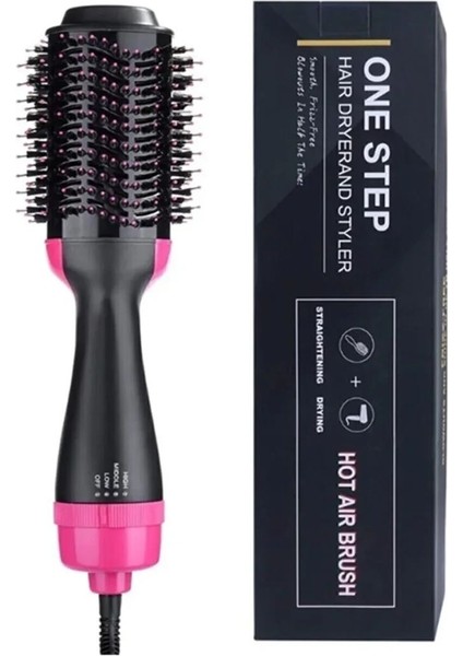 One Step Saç Şekillendirici ve Saç Düzleştirici Fön Tarağı fırsatları