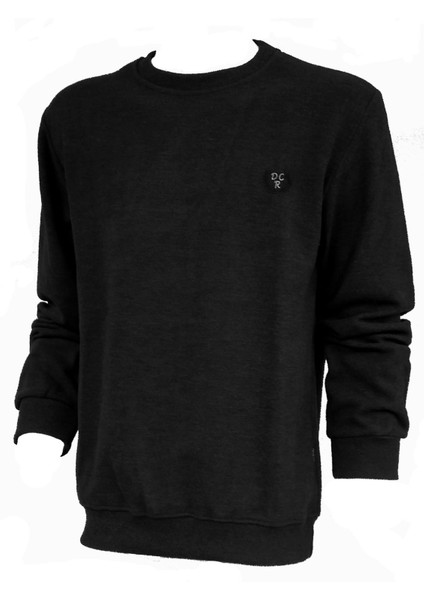 Antrasit Erkek Selanik Uzun Kollu O Yaka Sweatshirt 410