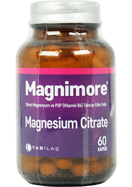 Tab Magnimore Magnesium Citrate 60 Kapsül