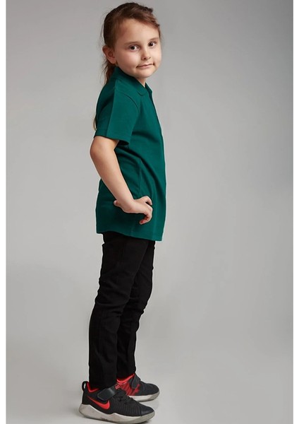 Çocuk Kısa Kol Polo Yaka Okul T-Shirt fiyatları