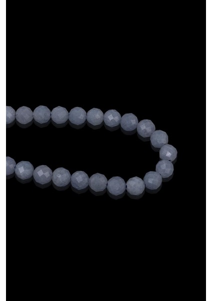 8 mm Faset Akuamarin Taşı Dizi