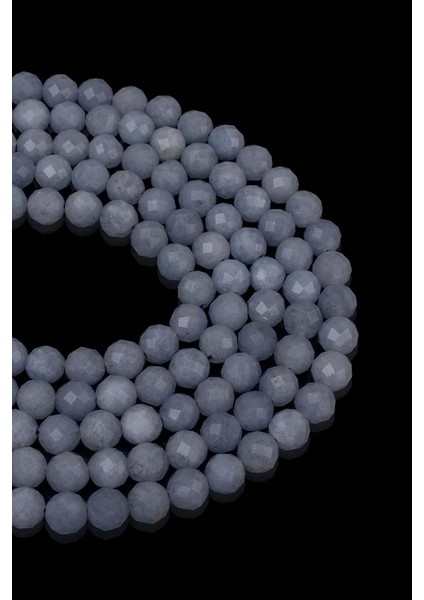 8 mm Faset Akuamarin Taşı Dizi fiyatları