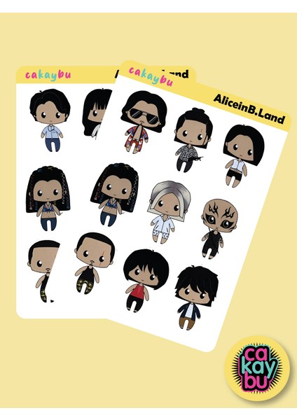 Alice In Borderland Sticker fiyatları