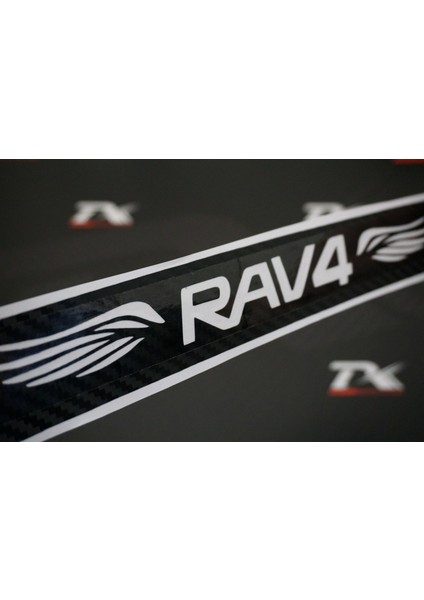 Toyota Rav4 2013 2016 Karbon Fiber Stop Lamba Filmi