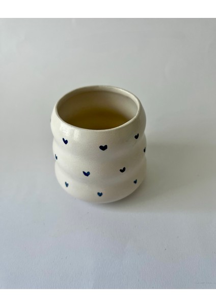 El Yapımı Seramik Kalp Kupa Mug Bardak Kahve Fincanı modelleri