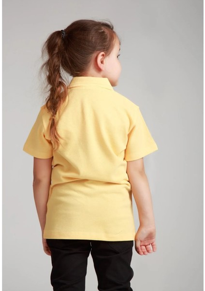Çocuk Kısa Kol Polo Yaka Okul T-Shirt modelleri