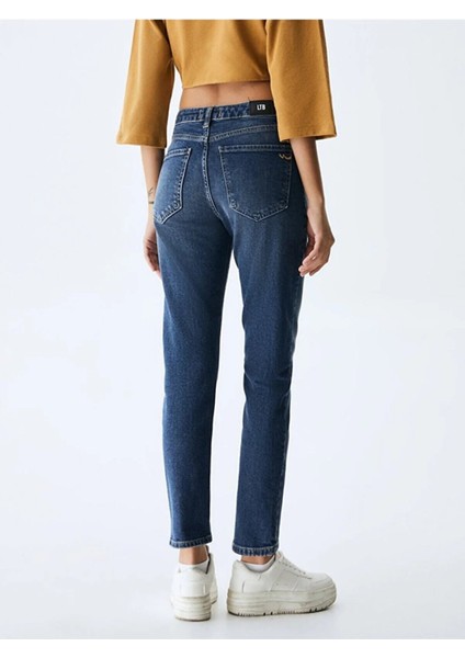 Kadın Ronna X Dar Paça Yüksek Bel Jean Pantolon modelleri