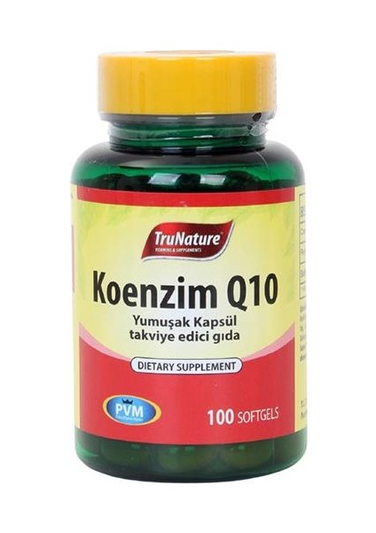 Coenzyme Q10 100 Softgel Koenzim Royal Jelly Omega 3