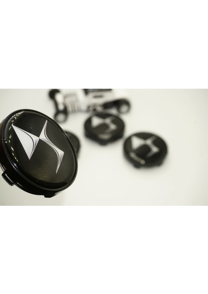 Citroen Ds Logo Jant Göbeği Kapak Seti 60MM