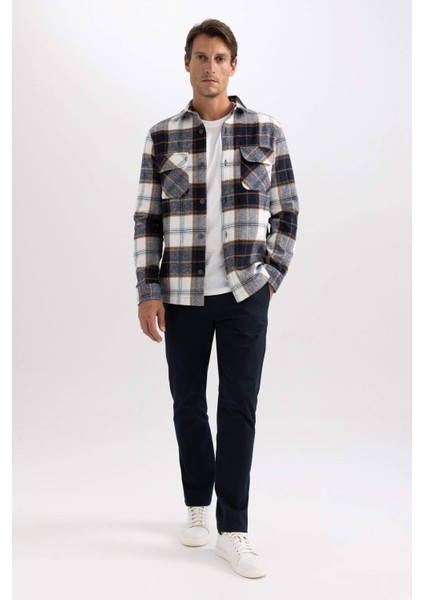 Regular Fit Oduncu Uzun Kollu Gömlek Y9054AZ23AU