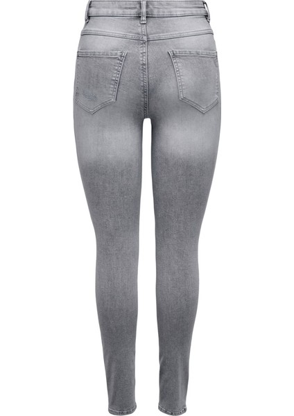 Yüksek Bel Dar Paça Minimalist Kadın Kot Pantolon - Günlük Stil fiyatları