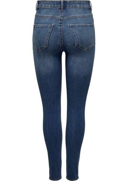 Skinny Fit Dar Paça Mavi Kadın Kot Pantolon 15292693 fiyatları