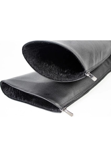 Kadın Fermuarlı Uzun Çizme Siyah fırsatları