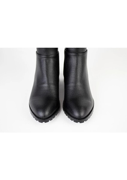 Kadın Fermuarlı Uzun Çizme Siyah indirimleri