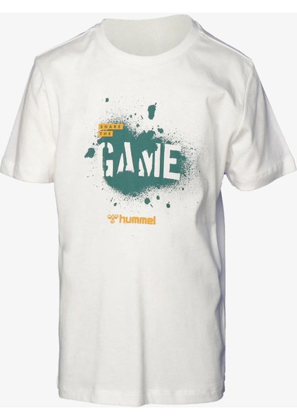 Hmlrush Tshırt T-Shırt Ss Çocuk Beyaz T-Shirt 911749-9003
