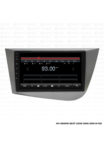 Seat Leon Android 12 Multimedya Carplay 4gb RAM+64GB HDD 2006-2010 Navigasyon Ekran