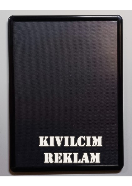 Kıvılcım Plastik ve Reklam Ürünleri 11 Adet B2 Ölçü 50X70 cm Siyah Alüminyum Rondo Çerçeve