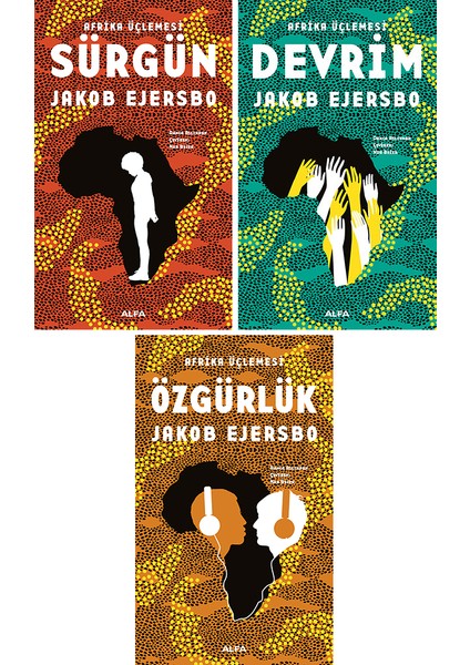 Sürgün - Devrim - Özgürlük - 3 Kitap - Jakob Ejersbo