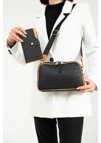 Orta Boy 5 Bölmeli Kadın Omuz Çantası SQ-4023