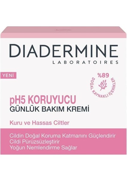 Diadermine Ph5 Koruyucugünlük Bakım Kremi 50MLTR