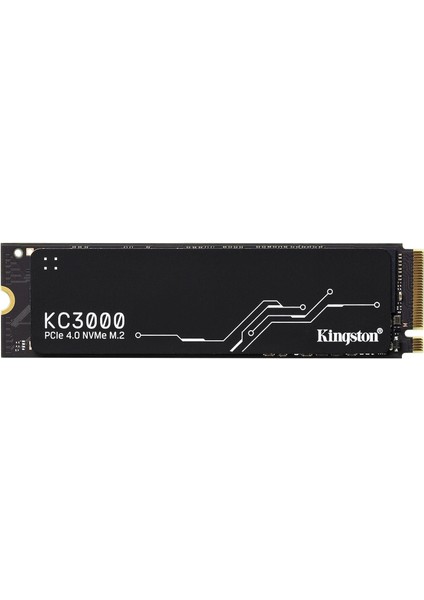 KC3000 Pcıe 4.0 Nvme M.2 SSD - Aüstü ve Dizüstü Biisayarlar Için Yüksek Performanslı Bellek -SKC3000S/1024G Siyah 1024GB