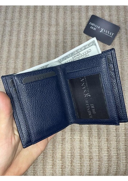 SL-666 Çok Kart Bölmeli Erkek Cüzdanı Sanat Leather