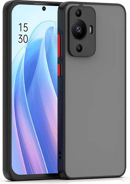 Huawei Nova 11 London Serisi Darbeye Dayanıklı Kılıf - Siyah AL3415