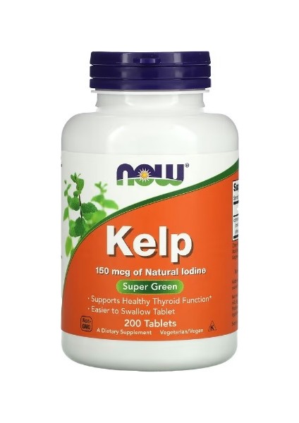 Kelp, 150 mcg, 200 Tablets