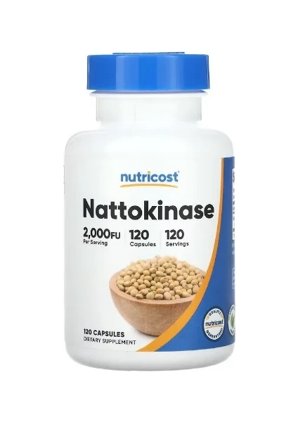 Nattokinase, 2,000 Fu, 120 Capsules