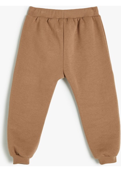 Jogger Eşofman Altı Cepli Beli Bağlamalı Pamuk Karışımlı fırsatları