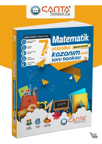 Çanta Yayınları 7.Sınıf Etkinlikli Matematik Soru Bankası 2024