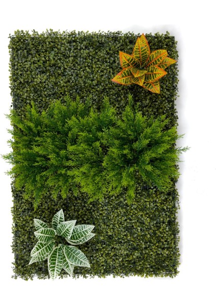 Dikey Bahçe Duvar Paneli 120X80CM Model7