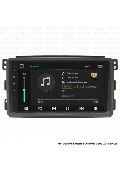 Smart Fortwo Android 12 Multimedya Carplay 4gb RAM+64GB HDD Navigasyon Ekran fiyatları