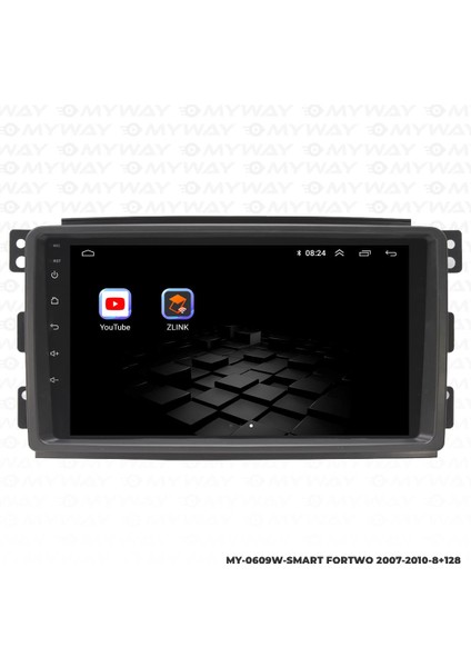 Smart Fortwo Android 12 Multimedya Carplay 4gb RAM+64GB HDD Navigasyon Ekran indirimleri