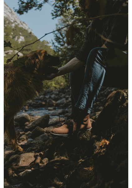 Erkek Hakiki Deri Chukka Bot – Siyah, Fermuarlı, Bağcıklı, Kaymaz Kauçuk Taban, Kışlık fırsatları