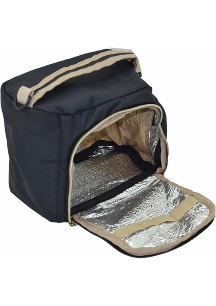 Askılı Termos Termal Çanta 7 Litre Siyah
