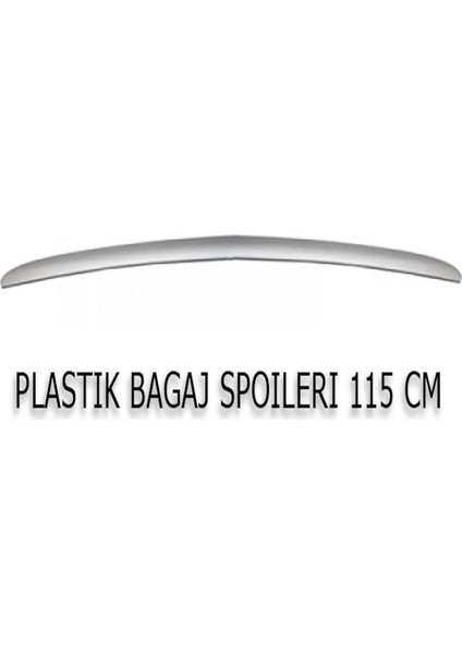 Btl Otomotiv Hyundai Accent Admire Bagaj Üstü Spoiler Gri 115CM