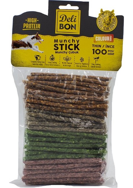 Delibon Deriden Munchy Çubuk 100 Lü Paket