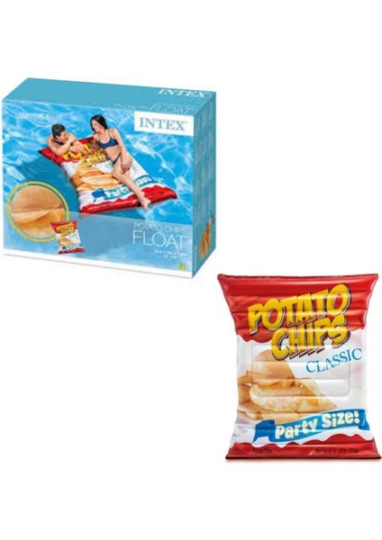 Patates Cipsi Ada Yatak 178X140 cm Intex fiyatları